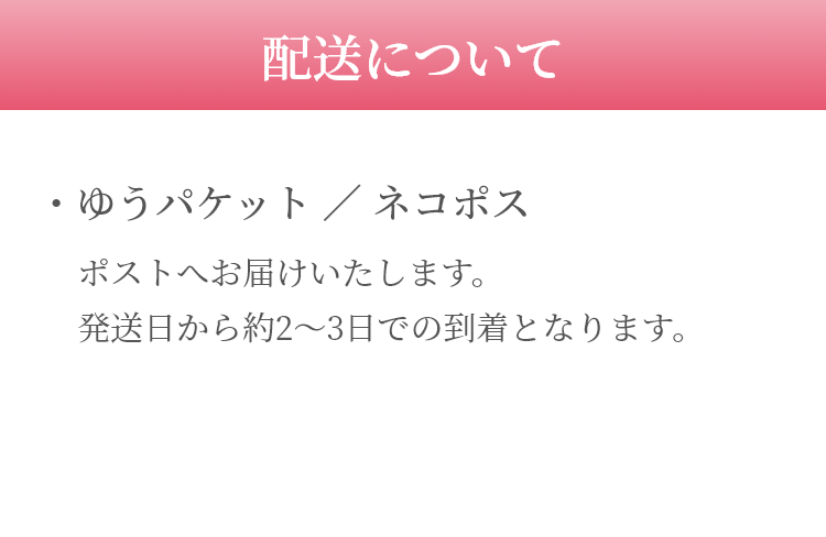 配送について